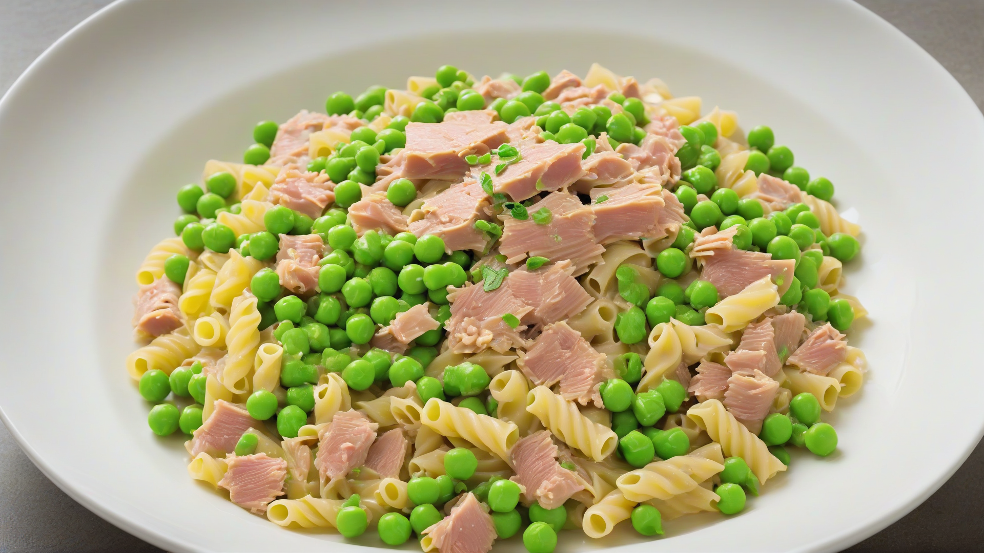 pasta tonno e piselli